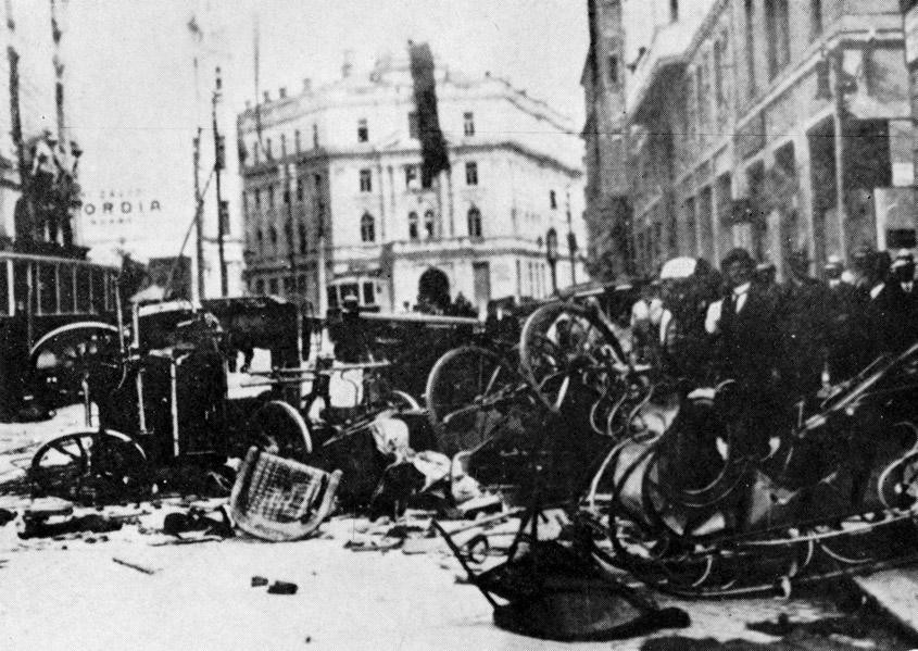 Aftermath of Sarajevo's Anti-Serb Riots, June 1914