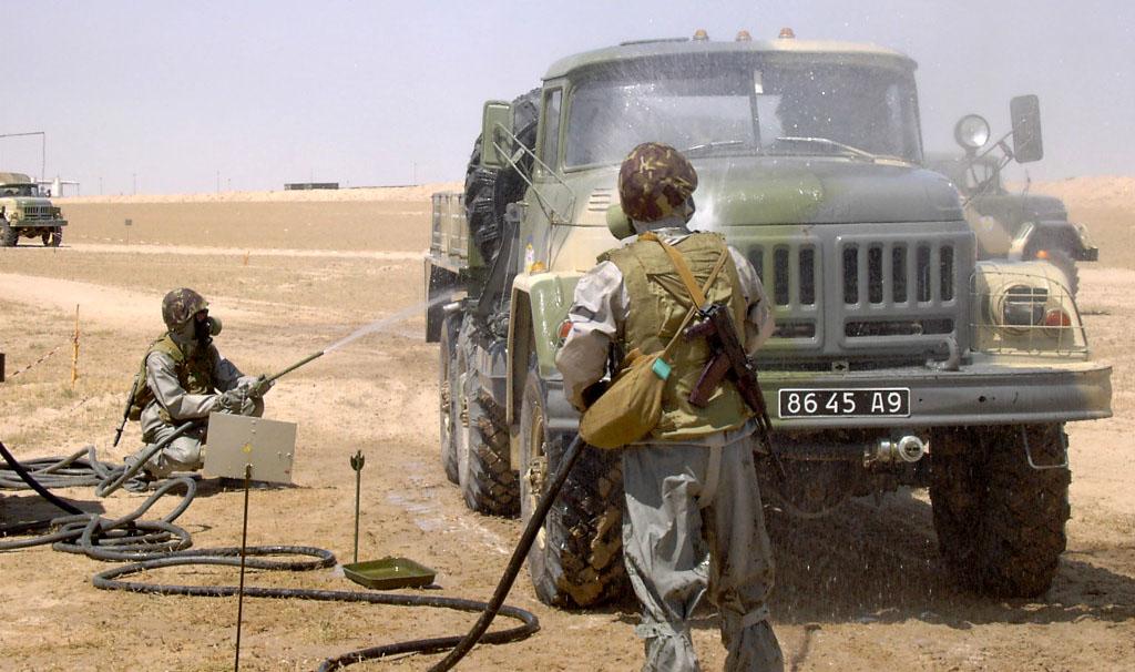 Ukrainian 19th Battalion, Kuwait, August 2003