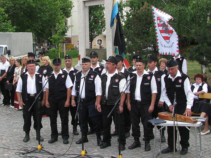 Hungarian Guard Remembrance Choir for Trianon-Day, 2009