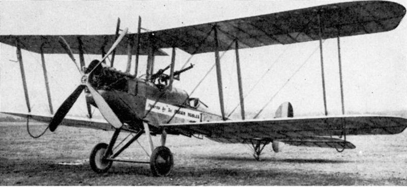 Early British Military Aircraft, Western Front, World War I