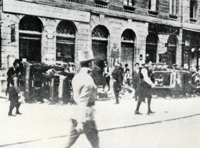 Property of Serbs Destroyed in Sarajevo Anti-Serb Riots, June 1914