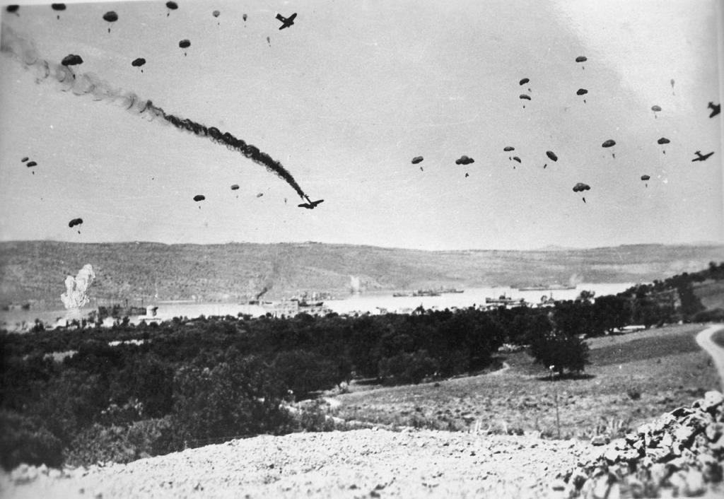 German Paratroopers, Crete, May 1941