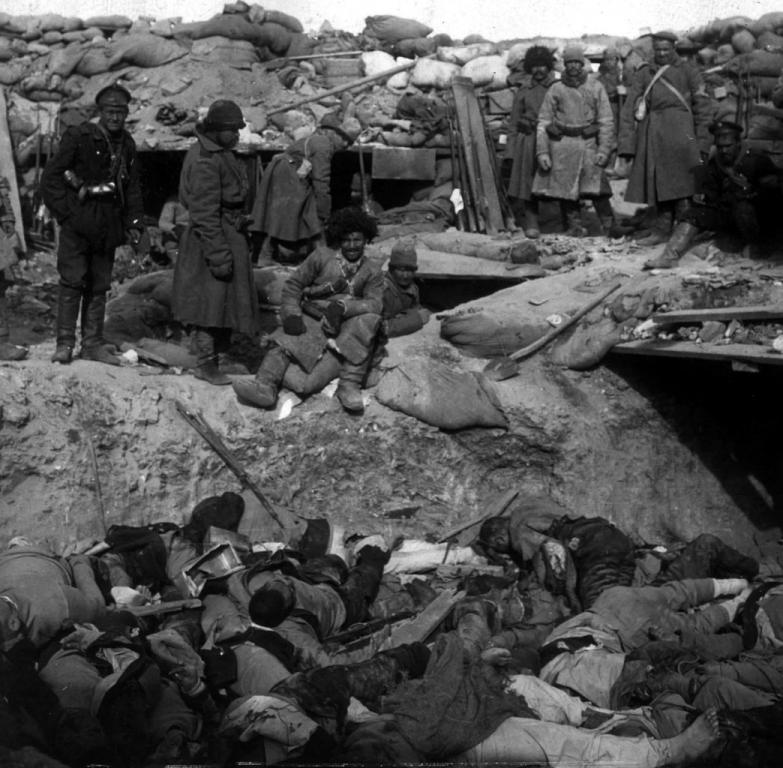Fallen Japanese Soldiers in Port Arthur