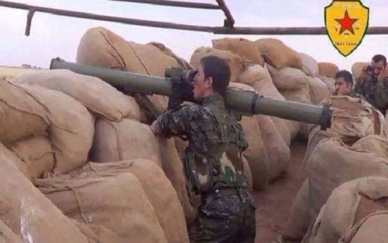 YPG Anti Tank Rocket, Kobane, July 2014