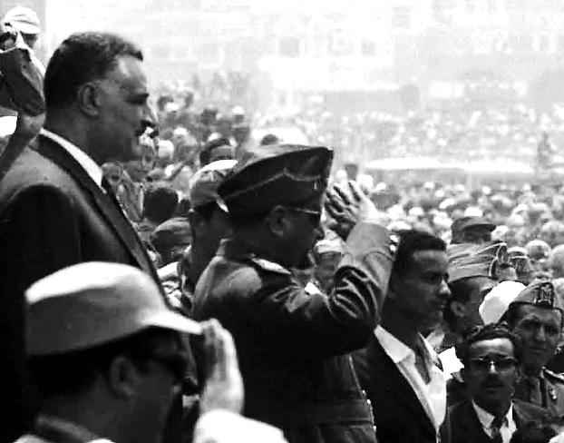 Nasser in Sana'a, Yemen