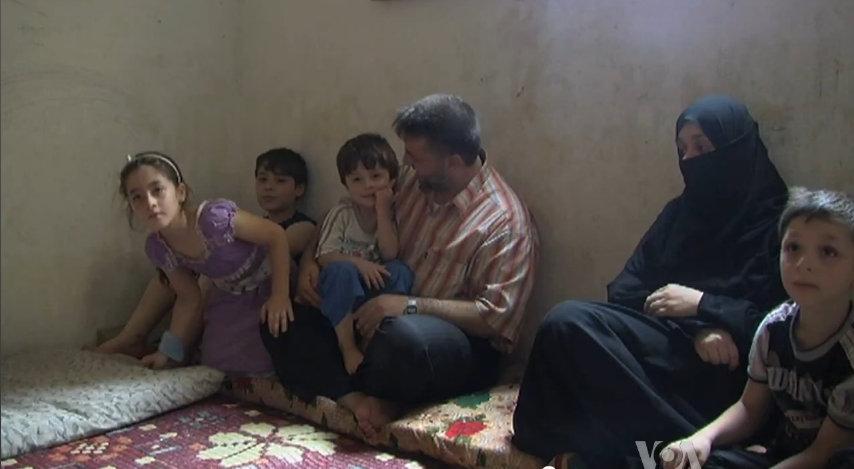 Syrian Refugee Family; Lebanon, Sept. 2012