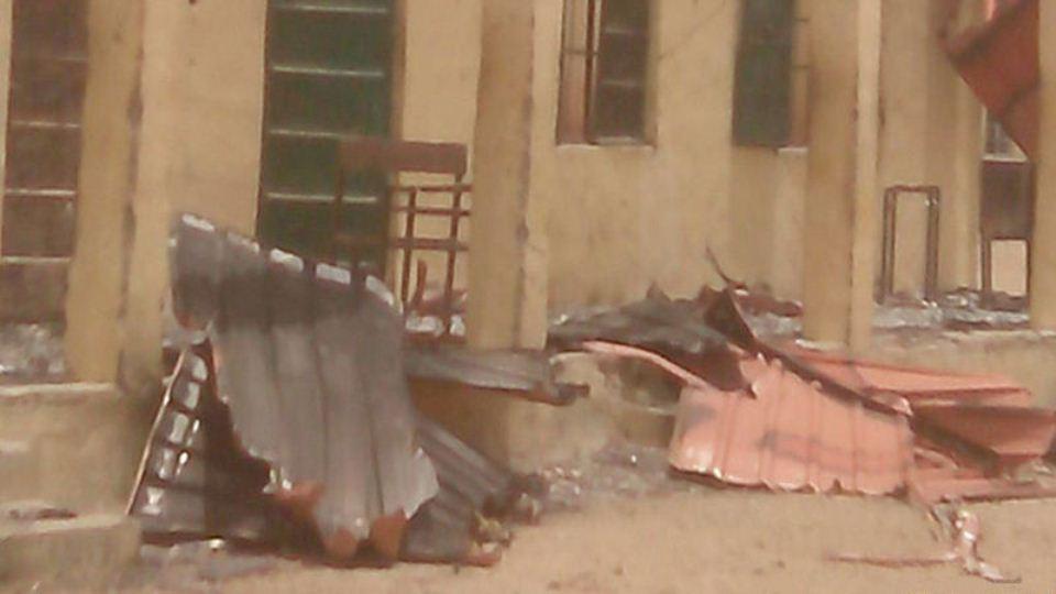 Chibok Girls' School After Boko Haram Attack, Nigeria, April 2011