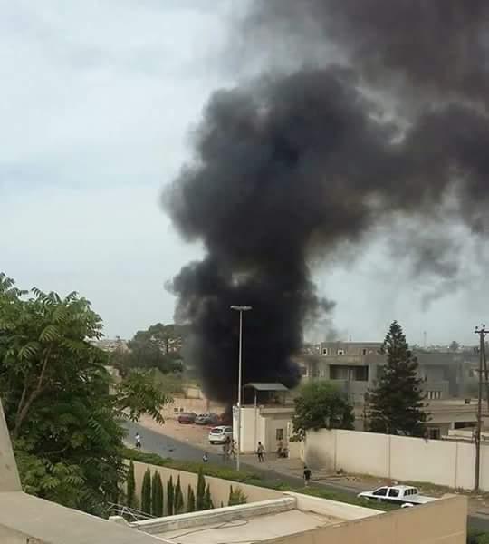 Car Bomb Explodes Outside Habda Prison;Tripoli, Libya, Sept 2015