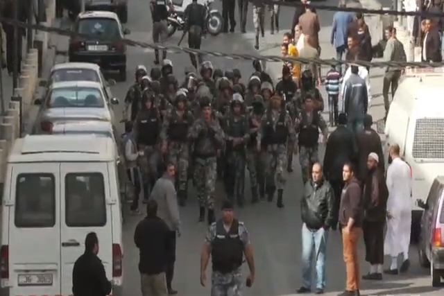 Police Reinforcements, Amman Jordan, November 2012