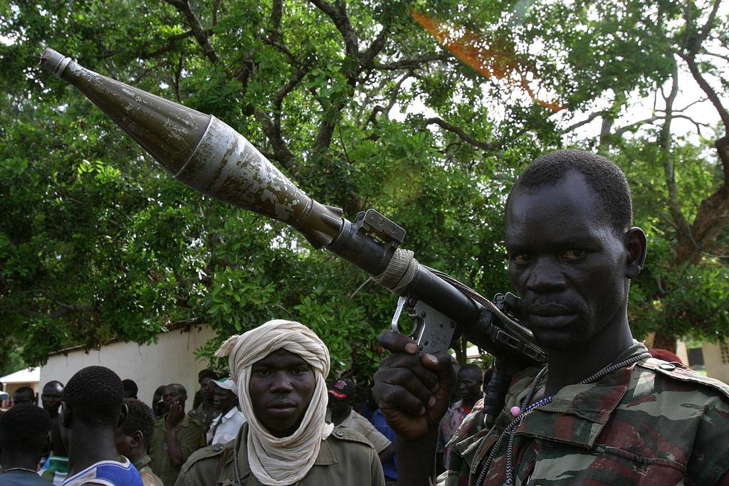 Rebel in northern Central African Republic 01