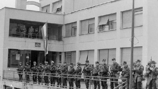 Police Deployment at Battle of Pakrac