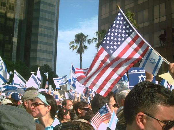 Israel Solidarity Rally, Los Angeles, USA, July 2006