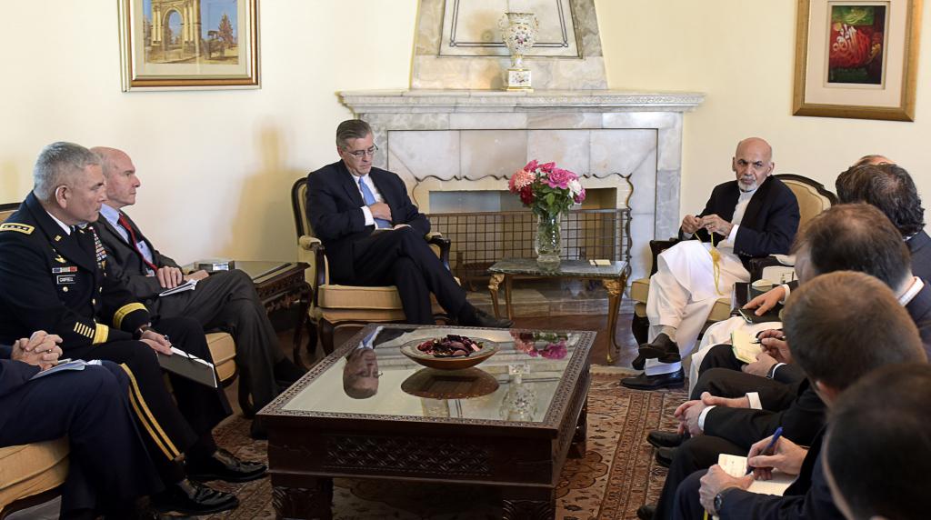 Meeting with Ashraf Ghani, Kabul Afghanistan, October 2014