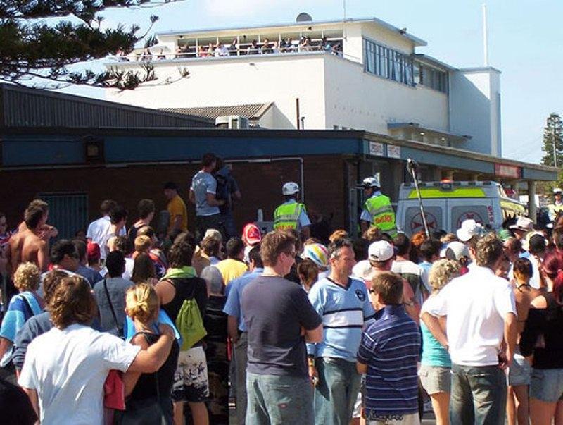 Police & Ambulance Arrive to Scene of Cronulla Riots, Australia, 2005