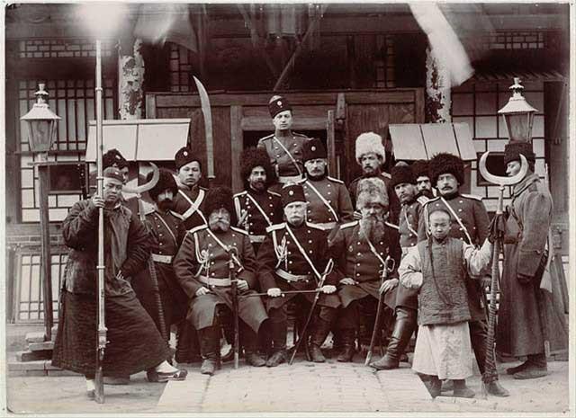 Russian Soldiers in Manchuria During the Boxer Rebellion