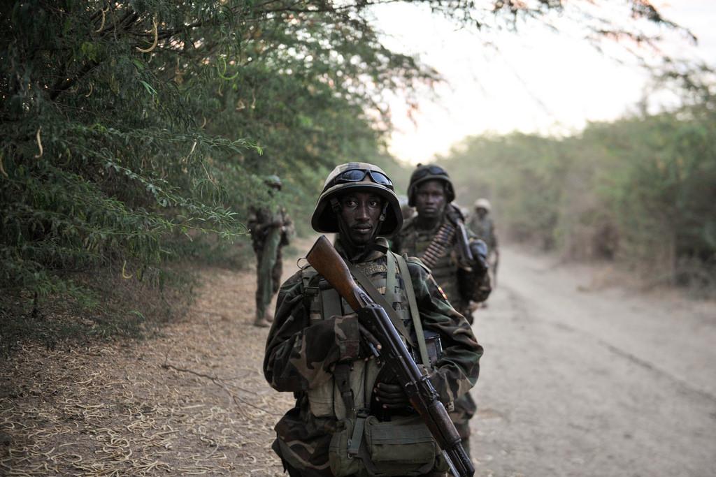 Ugandan AMISOM troops, Qoryooley - Somalia, Mar 2014