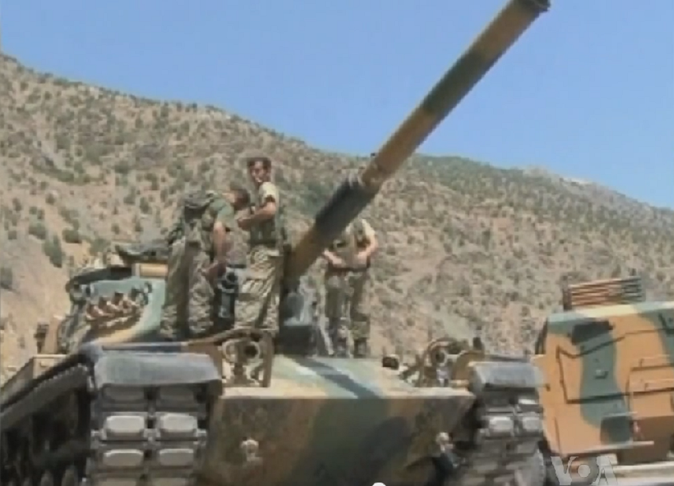 Turkish Armor Deployed Against PKK during Escalation of Summer, 2012