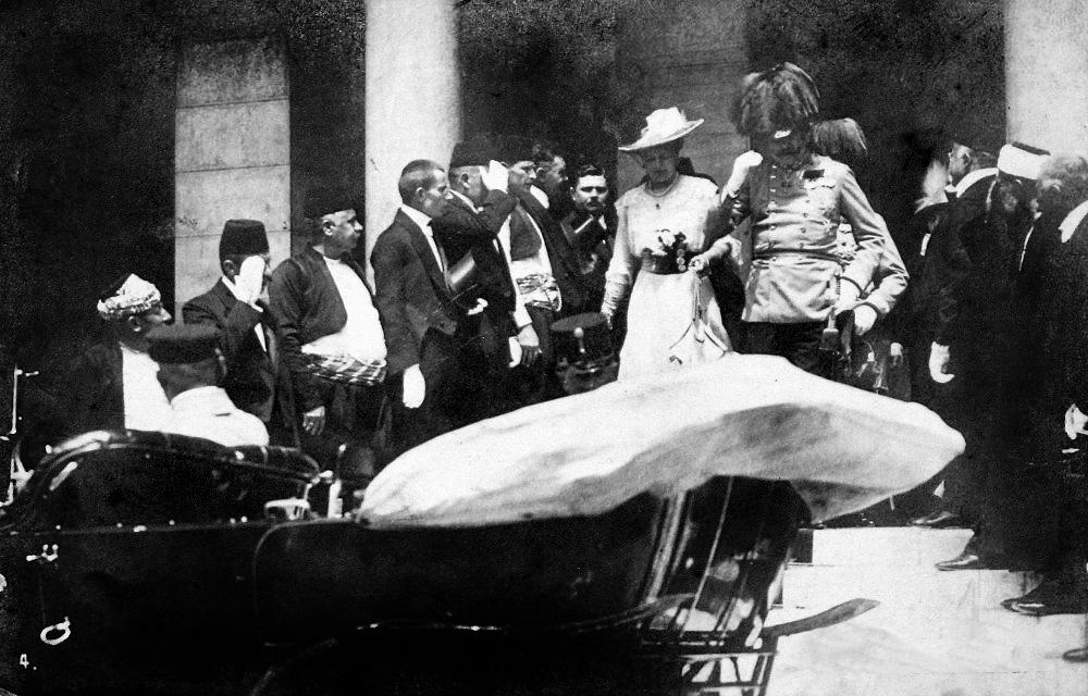 Archduke Ferdinand Minutes Prior to His Assassination, June 1914