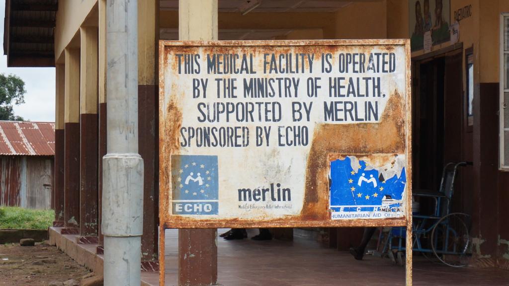 Ebola Medical Facility, Sierra Leone, 2014