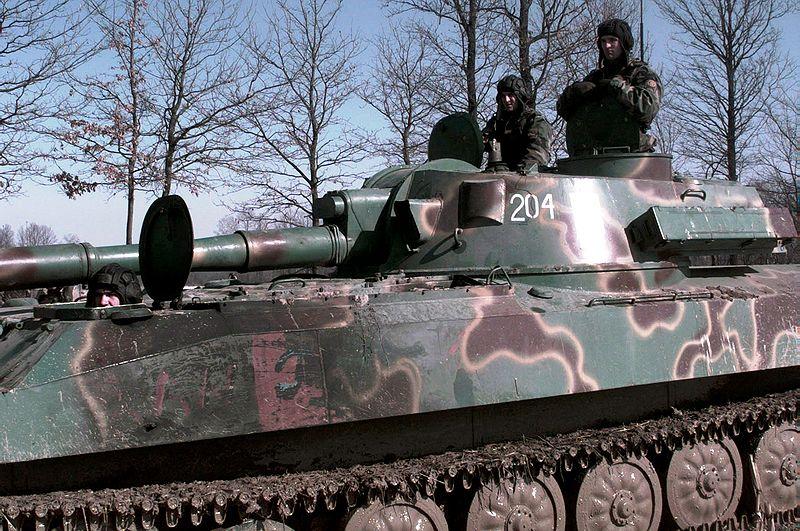 HVO Tank Captured from Serbs
