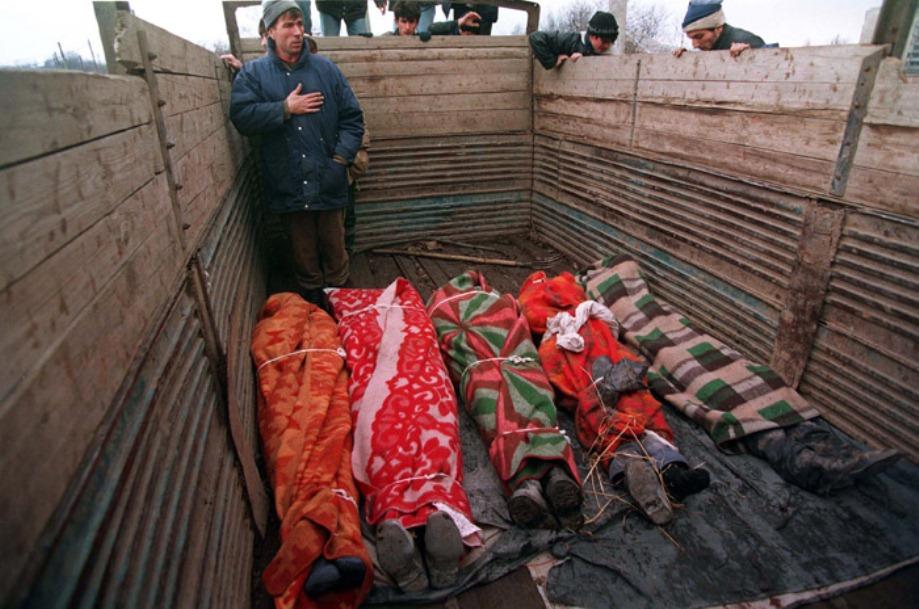 Casualties from the First Chechen War, Grozny, 1995