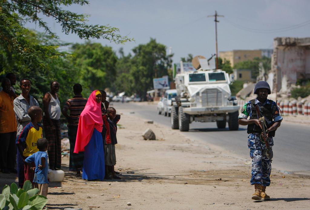 Ugandan Police Officer in Somalia