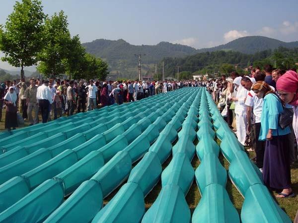 Srebrenica Mass Funeral Preperations