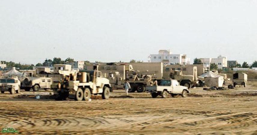 Saudi Army Camp in Jizan Readies for Houthi Conflict in Yemen