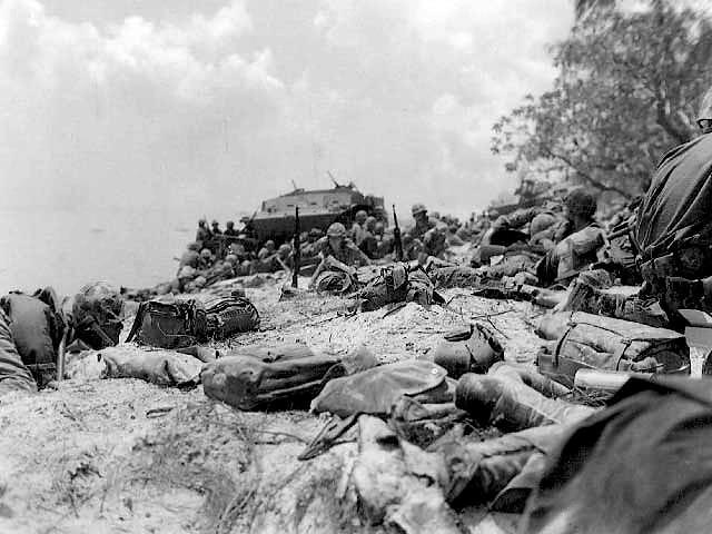 Red Beach, Battle of Saipan, Northern Marianas, June 1944