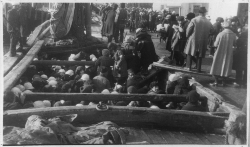 Armenian Refugees Bound for Greece, World War I