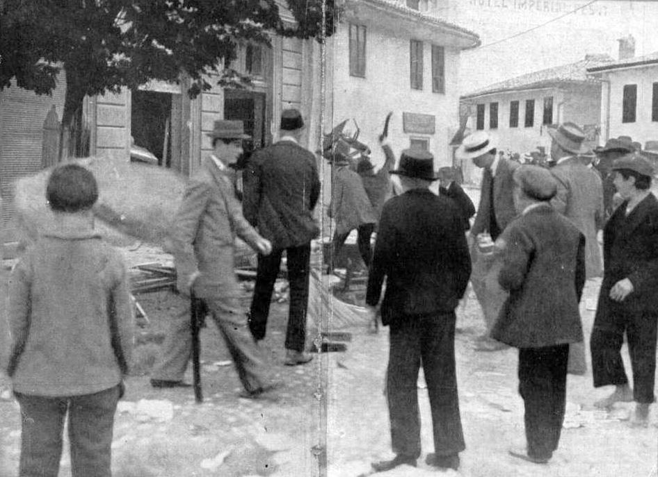 Anti-Serbian Outrage in Sarajevo, June 1914