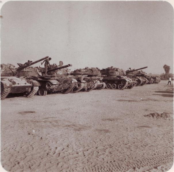 Pakistani Tanks Captured by Indian Army, Asal Uttar, 1965