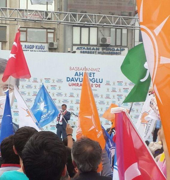 Turkish Justice and Development Party (AKP) Rally in Ümraniye, Turkey; June 2015