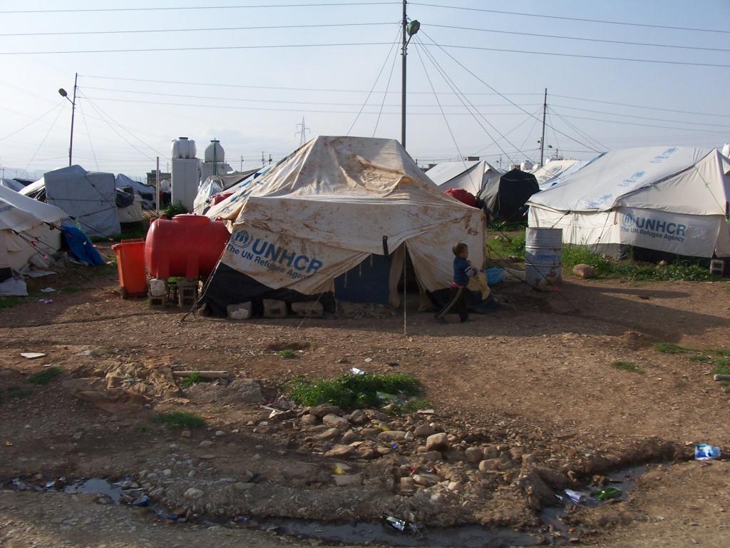 Arbat Transit Camp, Sulaymaniyah Iraq, March 2014
