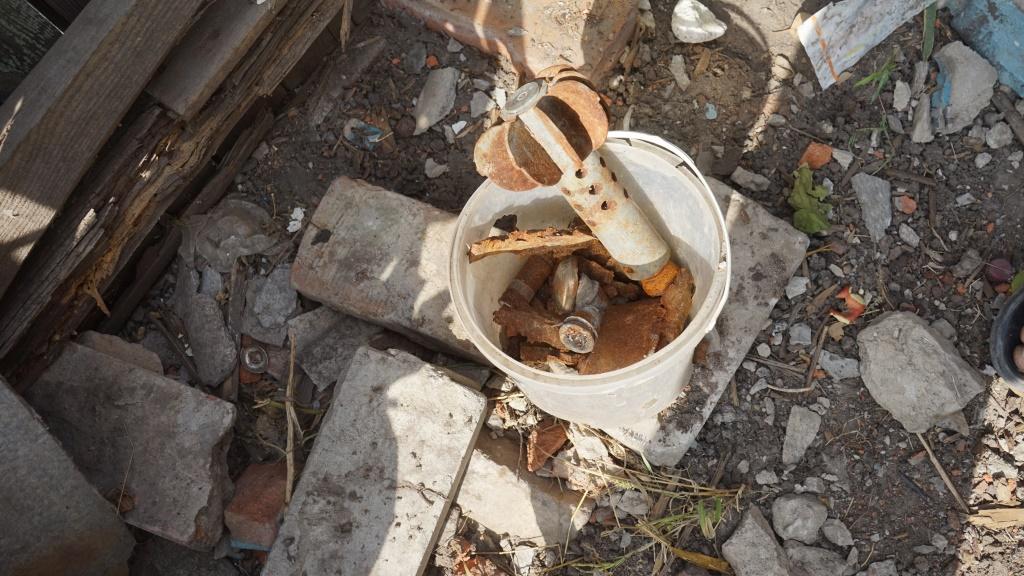 Unexploded Munitions, Eastern Ukraine, 2014
