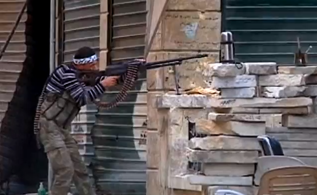 FSA Fighter Aleppo, Syria, November 2012