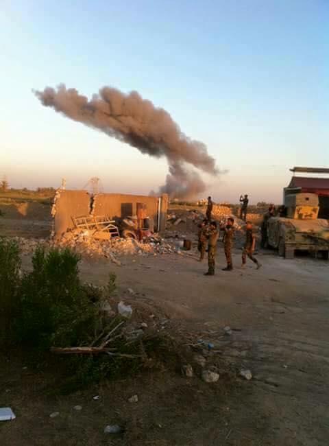 Iraqi Armed Forces Clash with ISIS; North Ramadi, Iraq, Nov 2015
