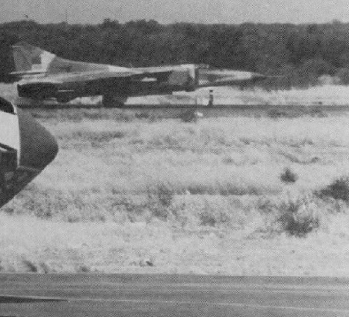 Libyan Aircraft at Faya Largeau during War with Chad (Date Unknown)