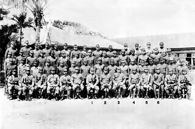 Japanese Commanders on Okinawa, Japan, February 1945