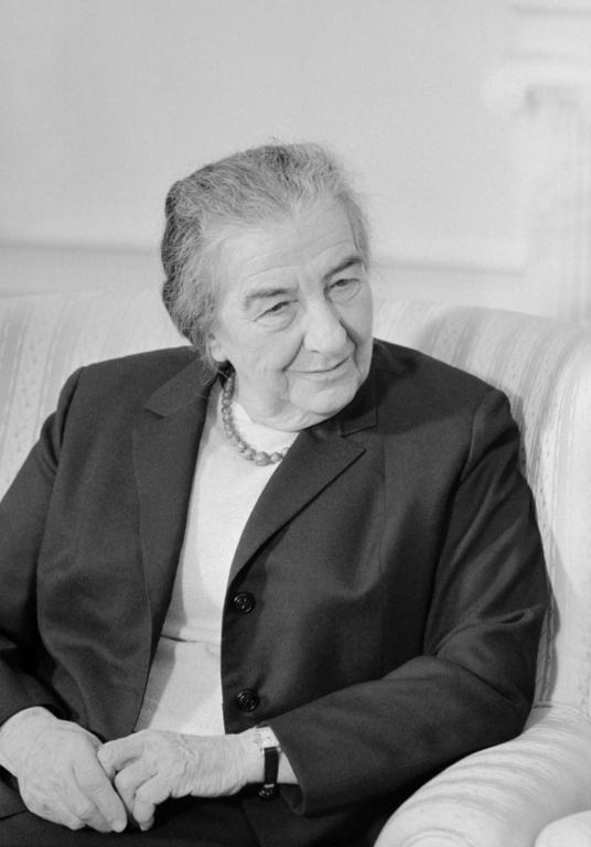 Golda Meir, Israel, March 1973