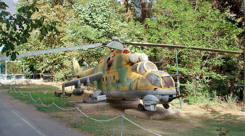 Iraqi Chopper Displayed at Iranian military Museum