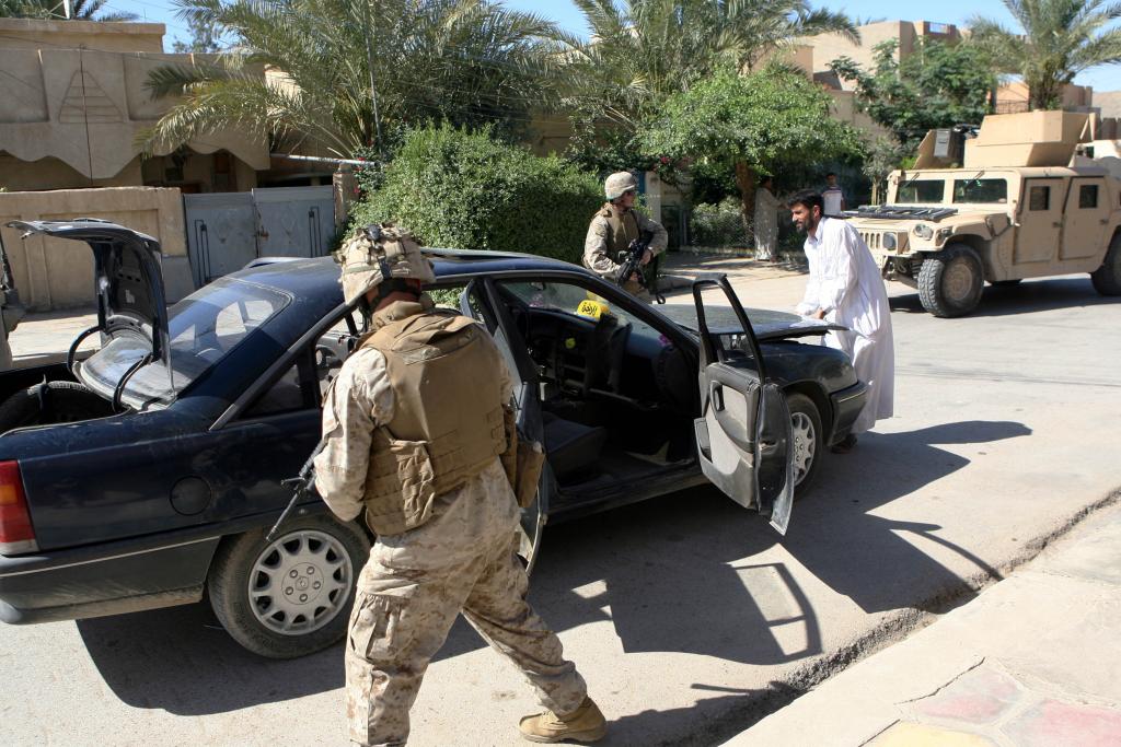 Snap Checkpoint Patrol, Ramadi Iraq, May 2006