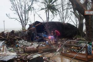 Devastation Caused by Cyclone Pam; Vanuatu, Mar 2015