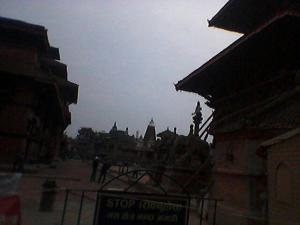 Reconstruction After Nepal Earthquake: Patan Darbar Square, Nepal, April 2015