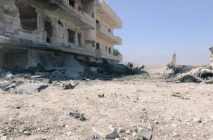 Destroyed Syrian Arab Army Tanks;Hama, Qarqur, Syria, Aug 2015