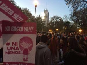 Protests Against Femicide; Buenos Aires, Argentina, June 2015