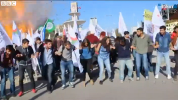 Ankara Central Railway Station Bombings; Ankara, Turkey, Oct 2015