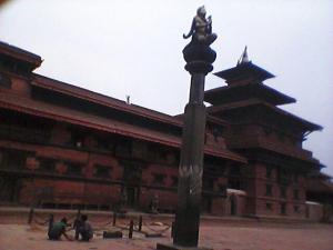 Reconstruction After Nepal Earthquake: Patan Darbar Square, Nepal, April 2015