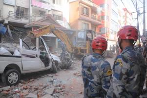May 2015 Nepal earthquake; Kathmandu, Nepal, May 2015