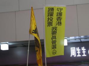 Umbrella Movement Rally; Hong Kong, SAR China, June 2016